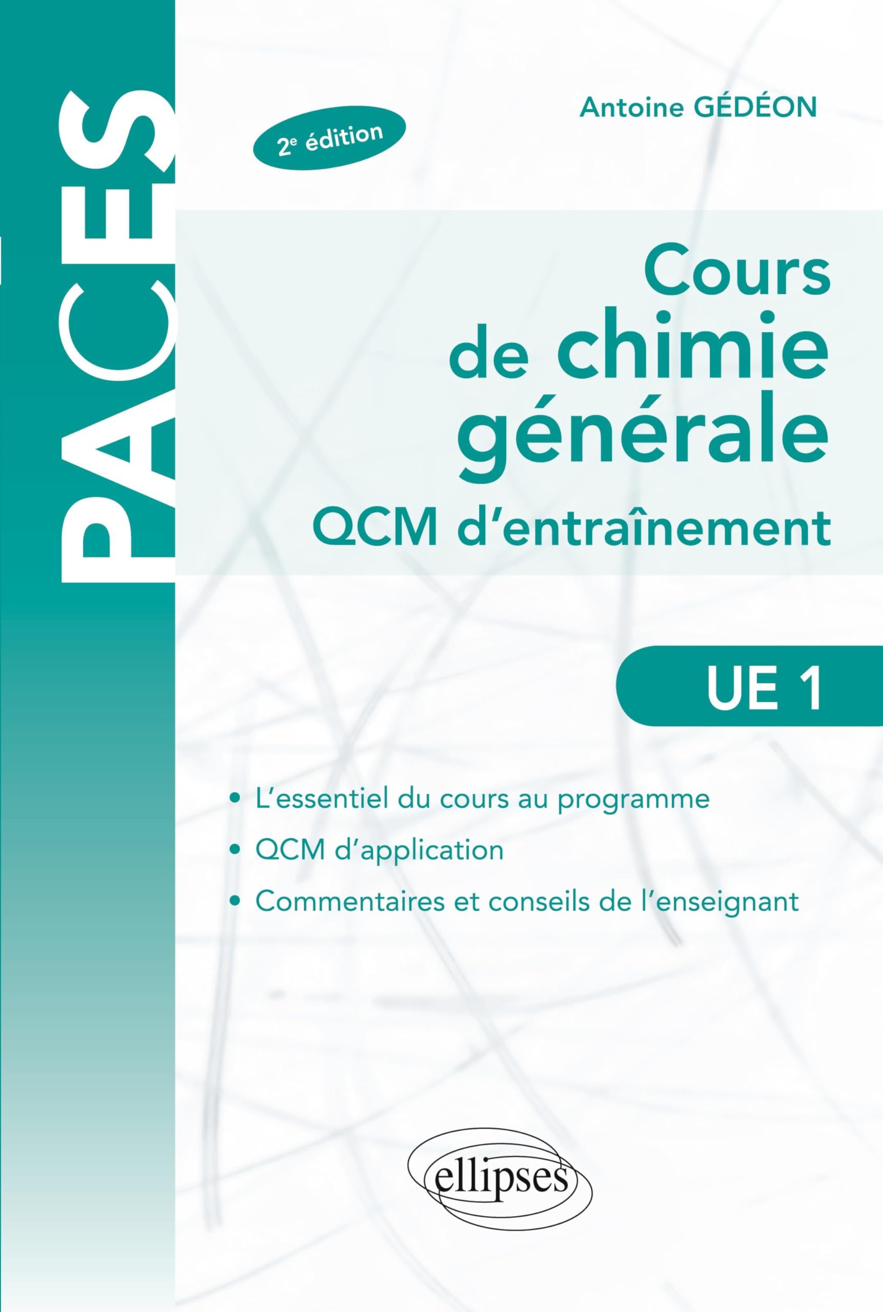 Cours chimie générale QCM d'entraînement: UE1 book