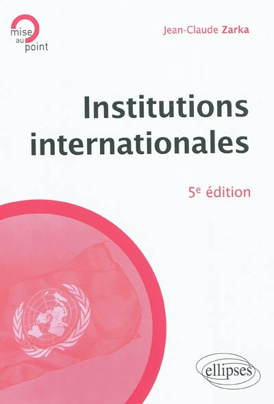 Product Image: Institutions internationales