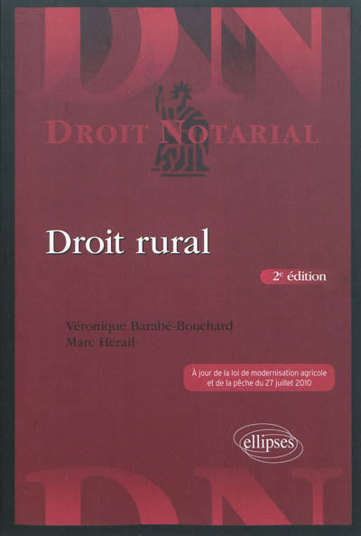 Product Image: Droit rural