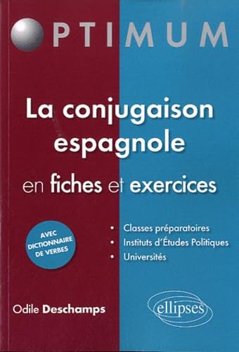 La conjugaison espagnole en fiches et exercices book