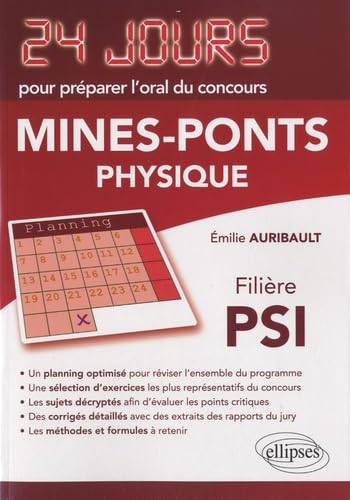 Concours Mines-Ponts - Physique: Filière PSI book