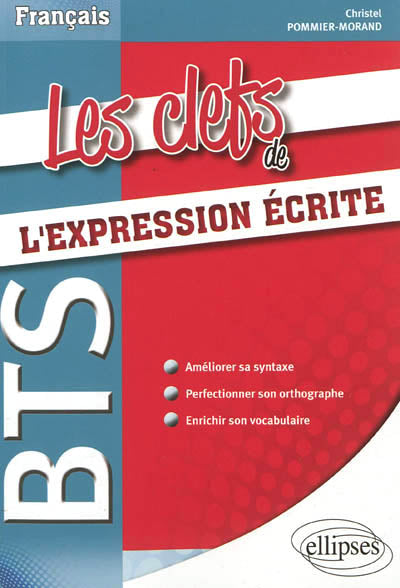 Product Image: Les clefs de l'expression écrite : français BTS