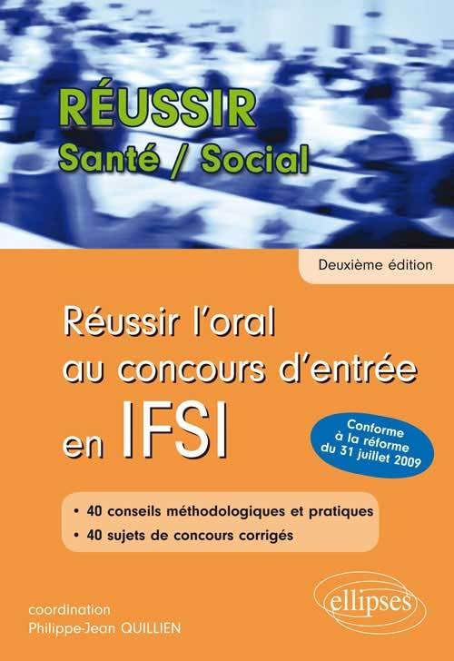Réussir l'oral au concours d'entrée en IFSI book