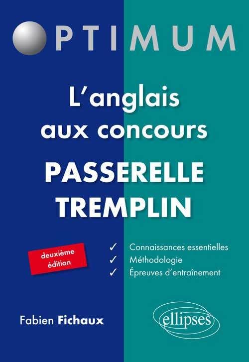 L'anglais aux concours passerelle tremplin book