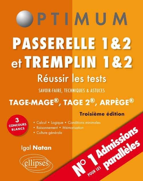 Passerelle 1&2 et Tremplin 1&2 Réussir les tests: Savoir-faire, techniques et astuces book