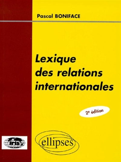 Product Image: Lexique des relations internationales
