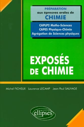 =>NOUV.ED.9782729840464/SAUCH2: Préparation aux épreuves orales de chimie Business & Technology
