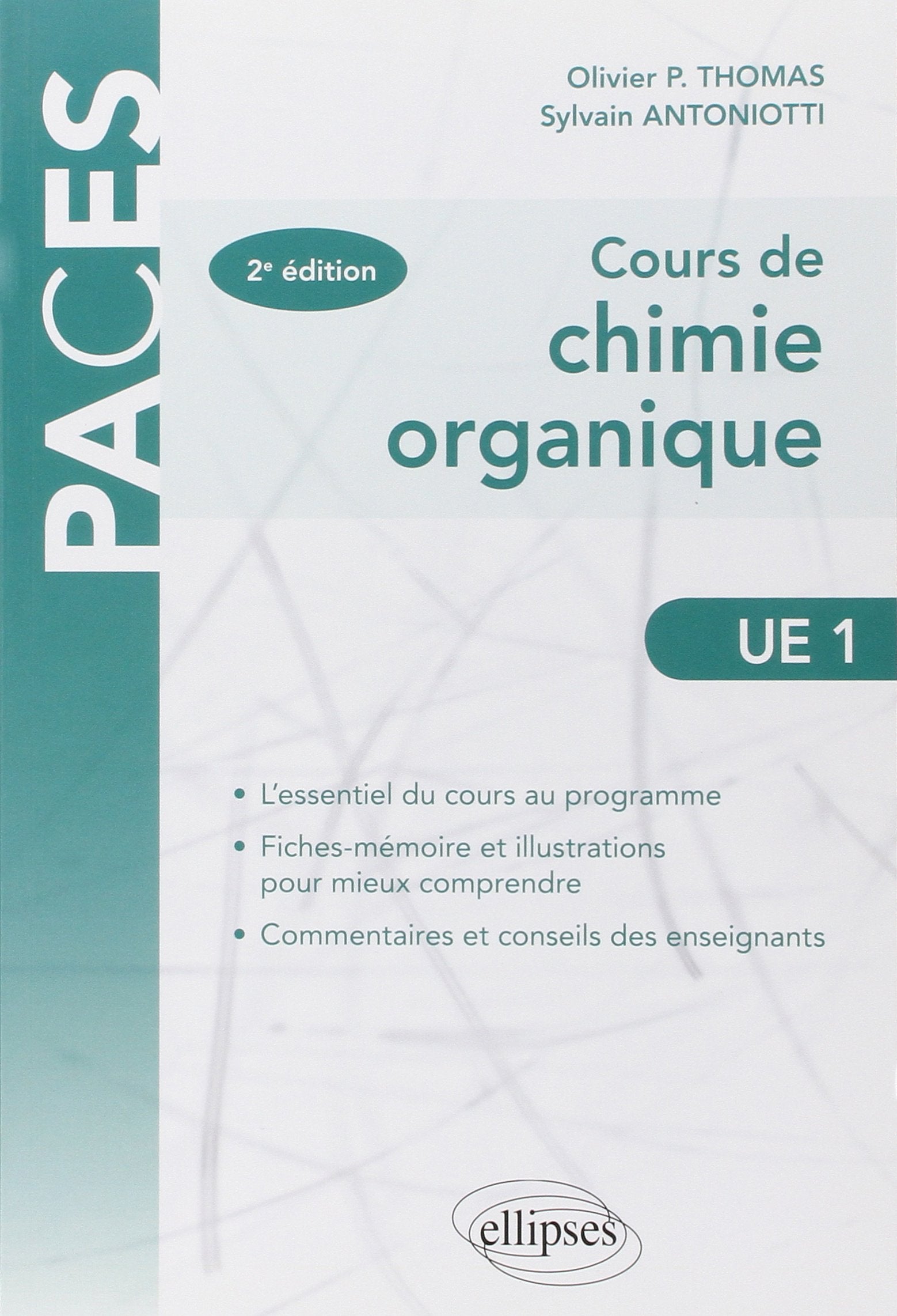 Cours de chimie organique UE1 book