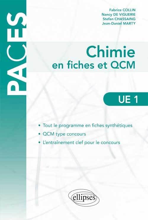 Chimie en fiches et QCM UE1 book