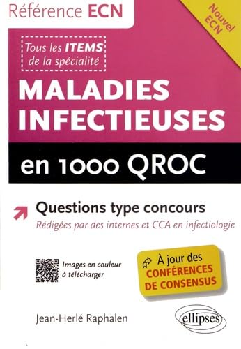 Maladies infectieuses en 1000 QROC book