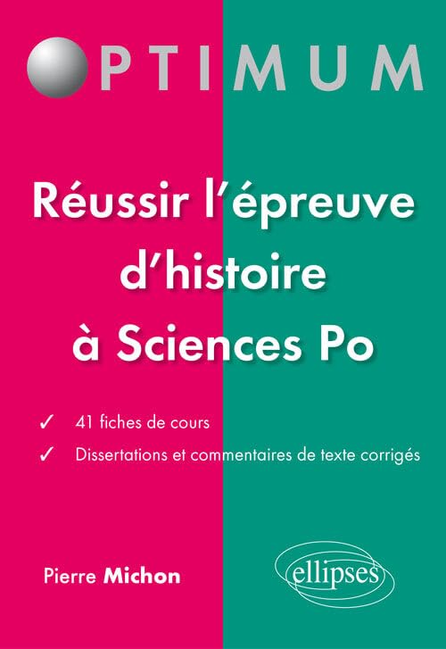 L'histoire à l'entrée de Sciences Po: Fiches et dissertations corrigées book