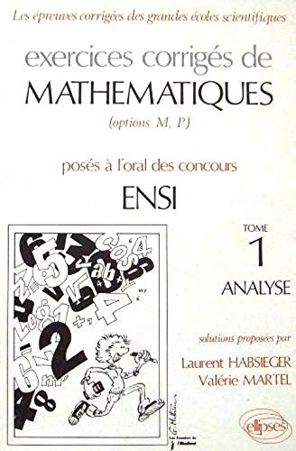 EX.CO.MATH ENSI T1 ANALY.81/84 (ANNALES ENSI CONC.COMMUNS) Business & Technology