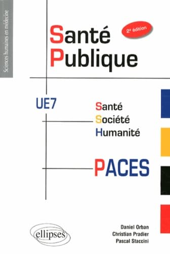 La Santé publique en PACES - 2e édition (Sciences humaines en médecine) Books