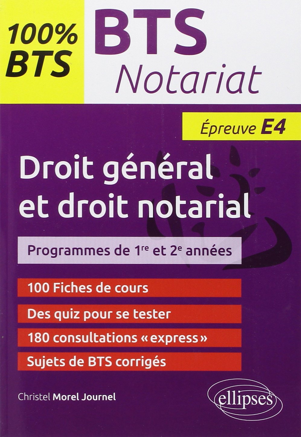 BTS notariat épreuve E4 : Droit général et droit notarial book