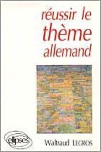 Product Image: Réussir le thème allemand