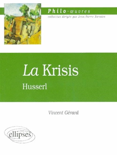 Product Image: La Krisis, Husserl