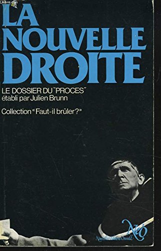 La Nouvelle Droite : Le Dossier du procès Books