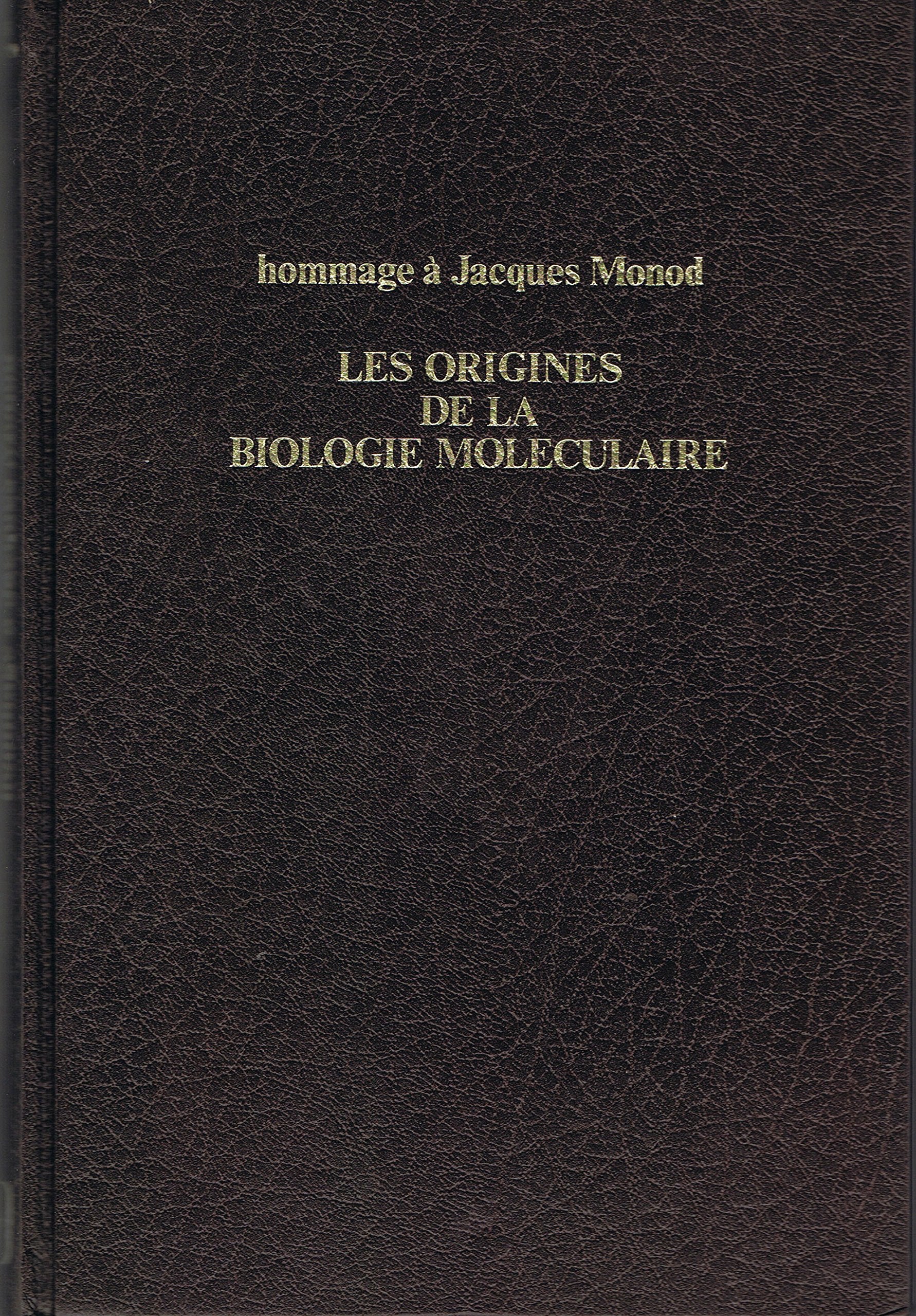 Les origines de la biologie moléculaire. book