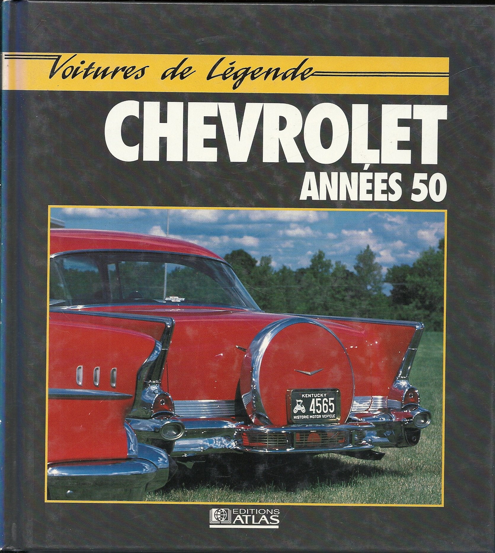 Voitures de légende : chevrolet années 50 book