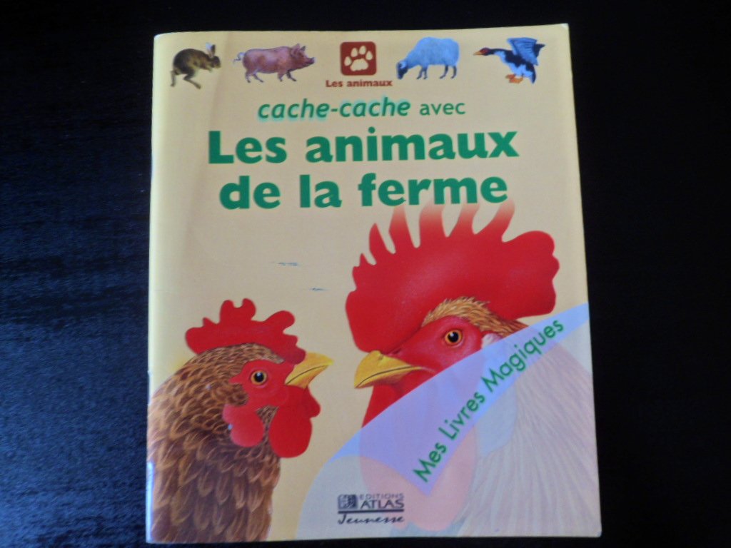 Cache-cache avec les animaux de la ferme (Mes livres magiques) Books