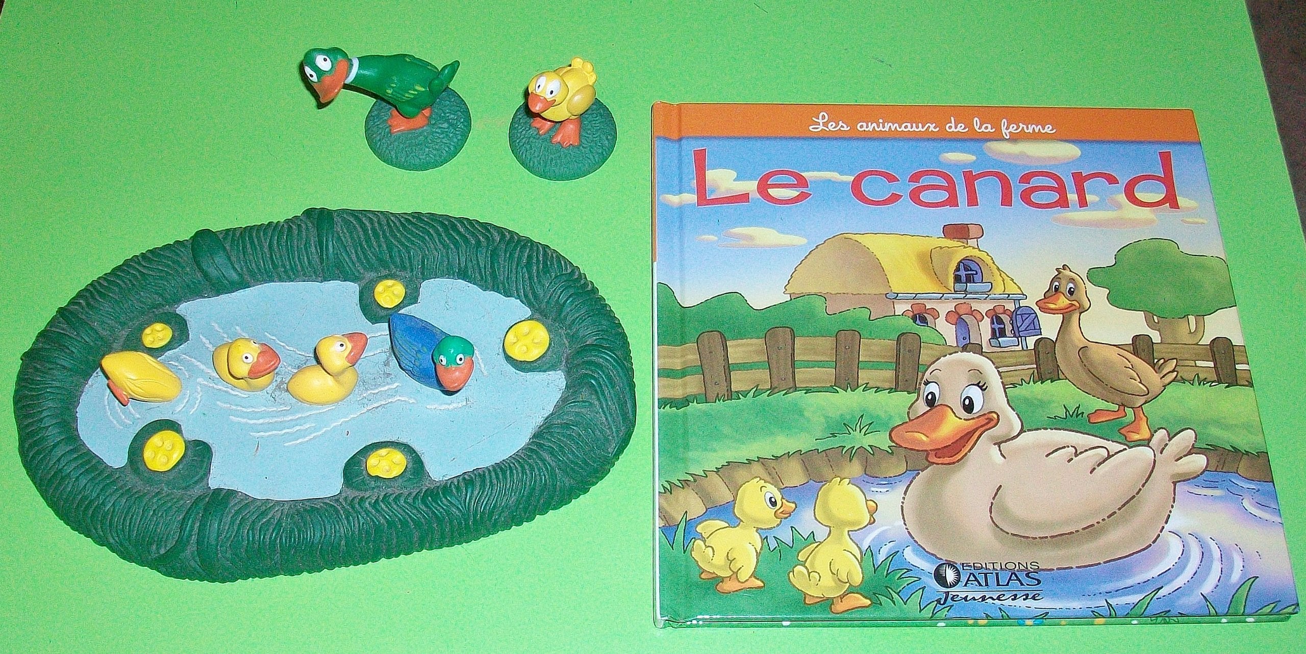 Les animaux de la ferme : le canard, la cane et les canetons Books
