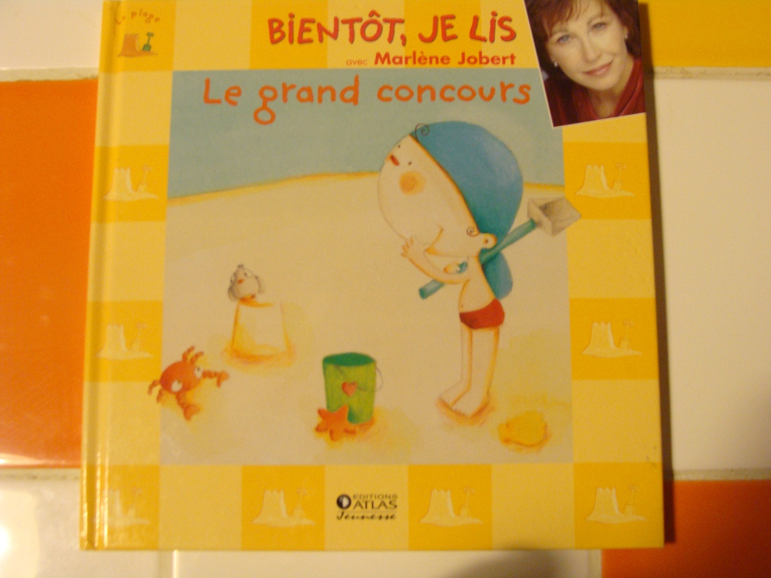 Le grand concours ,Bientot je lis avec Marlène Jobert (livre+cd) book
