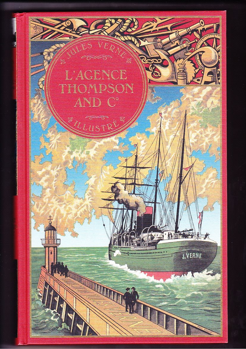 L'Agence Thompson and Co Jules Verne Illustrations par L. Benett book