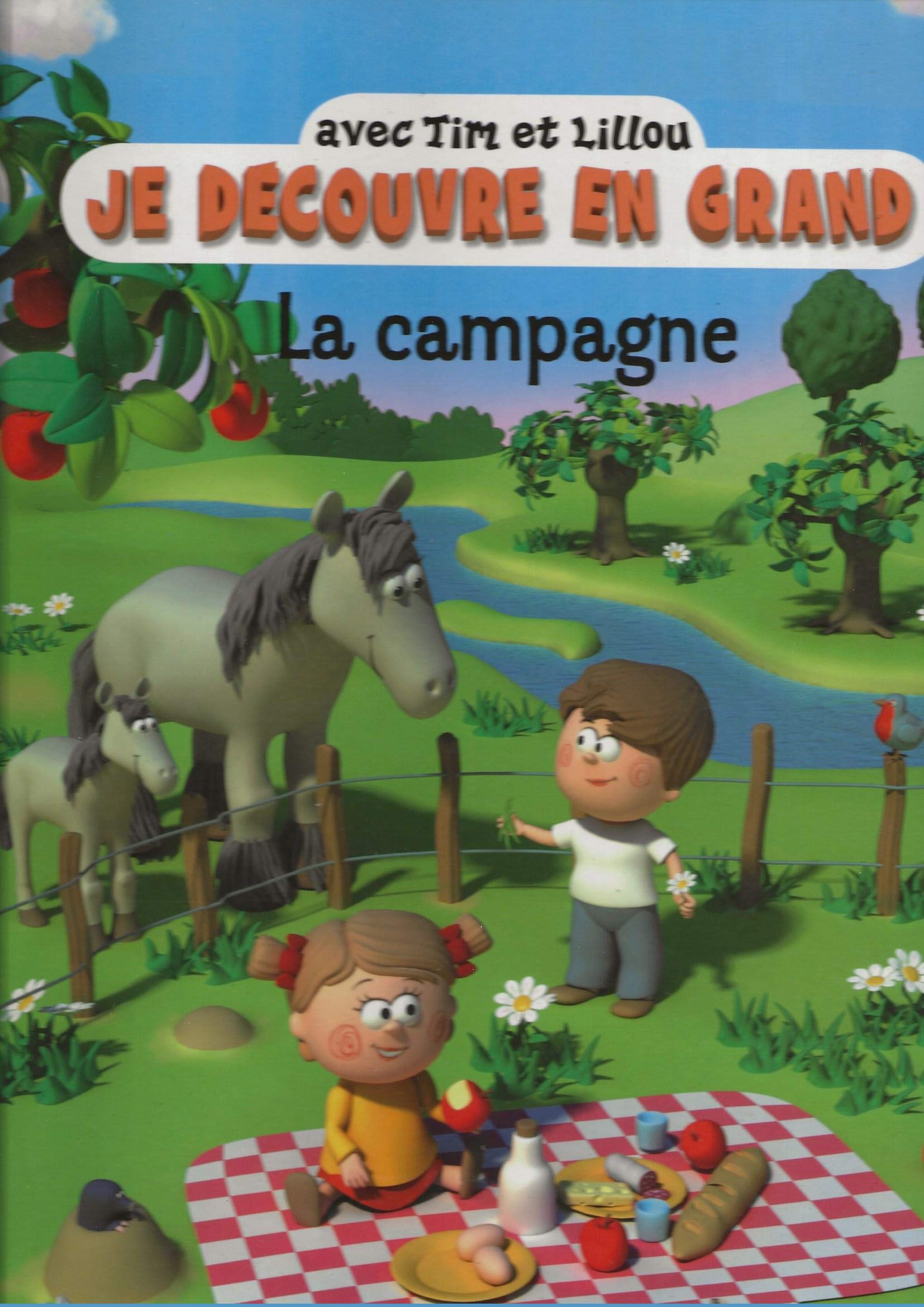 Je découvre en grand, la campagne cd