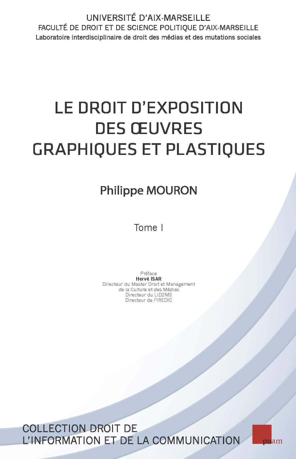 Le droit d'exposition des oeuvres graphiques et plastiques book