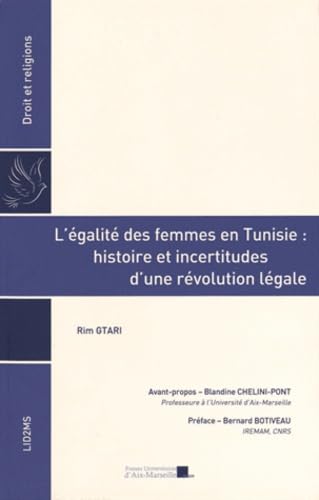 L'égalité des femmes en Tunisie : histoire et incertitudes d'une révolution légale book