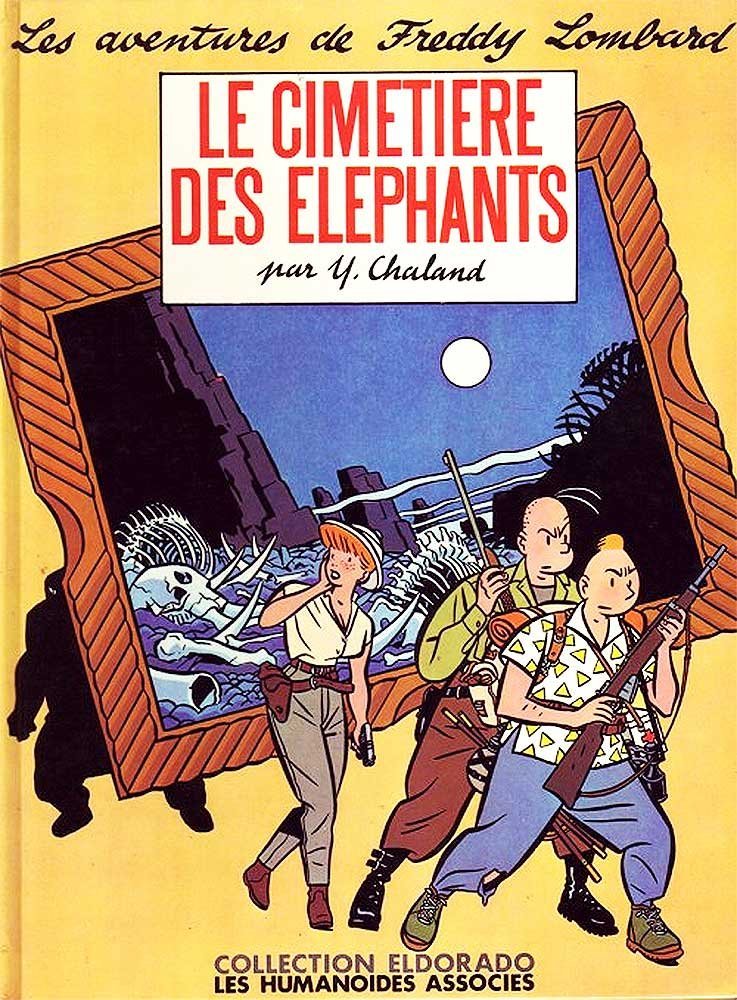 Freddy lombard t01 le cimetiere des elephantsc book