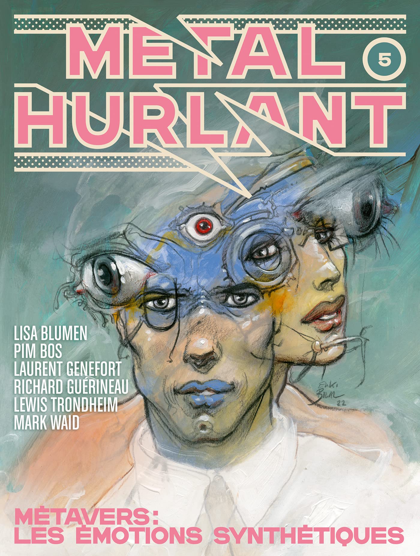 Métal Hurlant n°5: Métavers : Les émotions synthétiques Manga