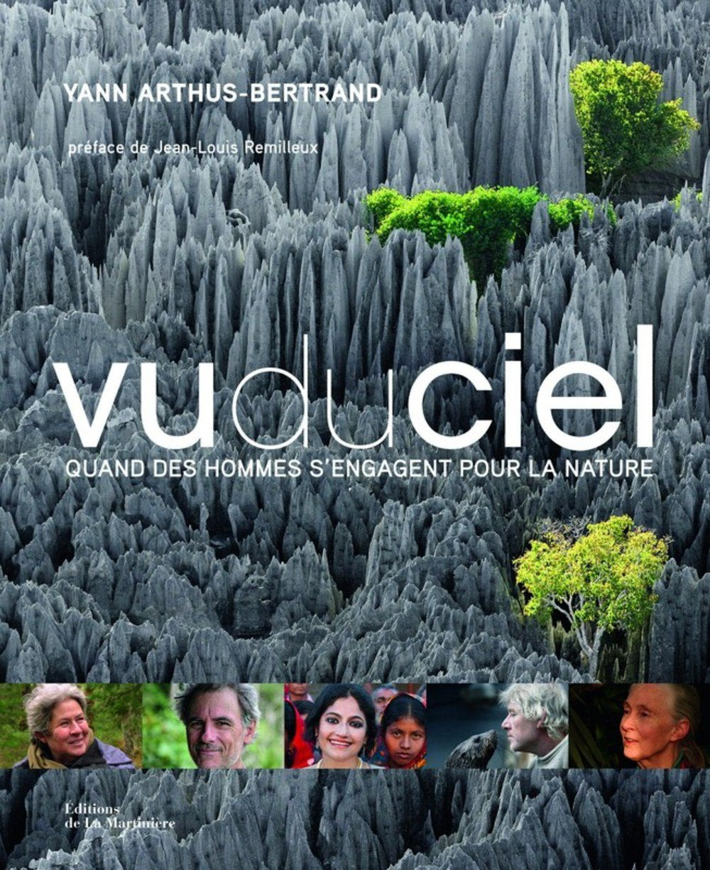 Vu du ciel: Quand des hommes s'engagent pour la nature Books