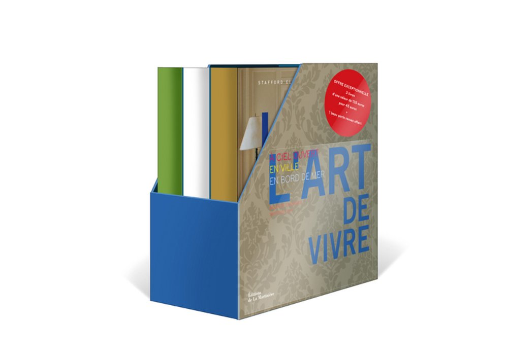 Coffret L'art de vivre en 3 volumes : A ciel ouvert ; En ville ; En bord de mer book