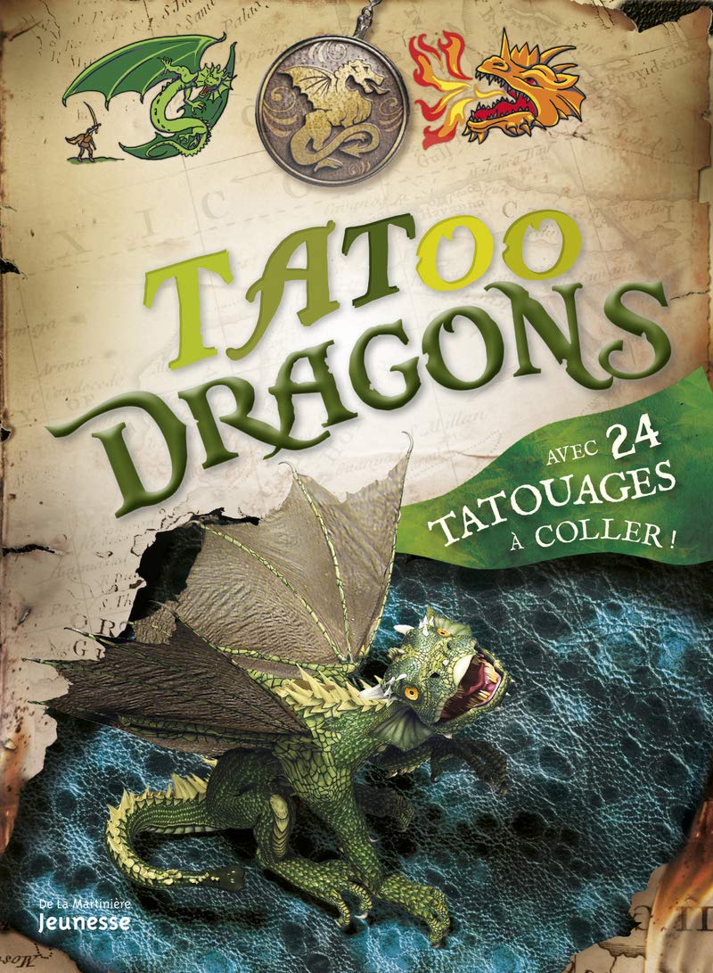 Tatoo Dragons. avec 24 tatouages à coller book