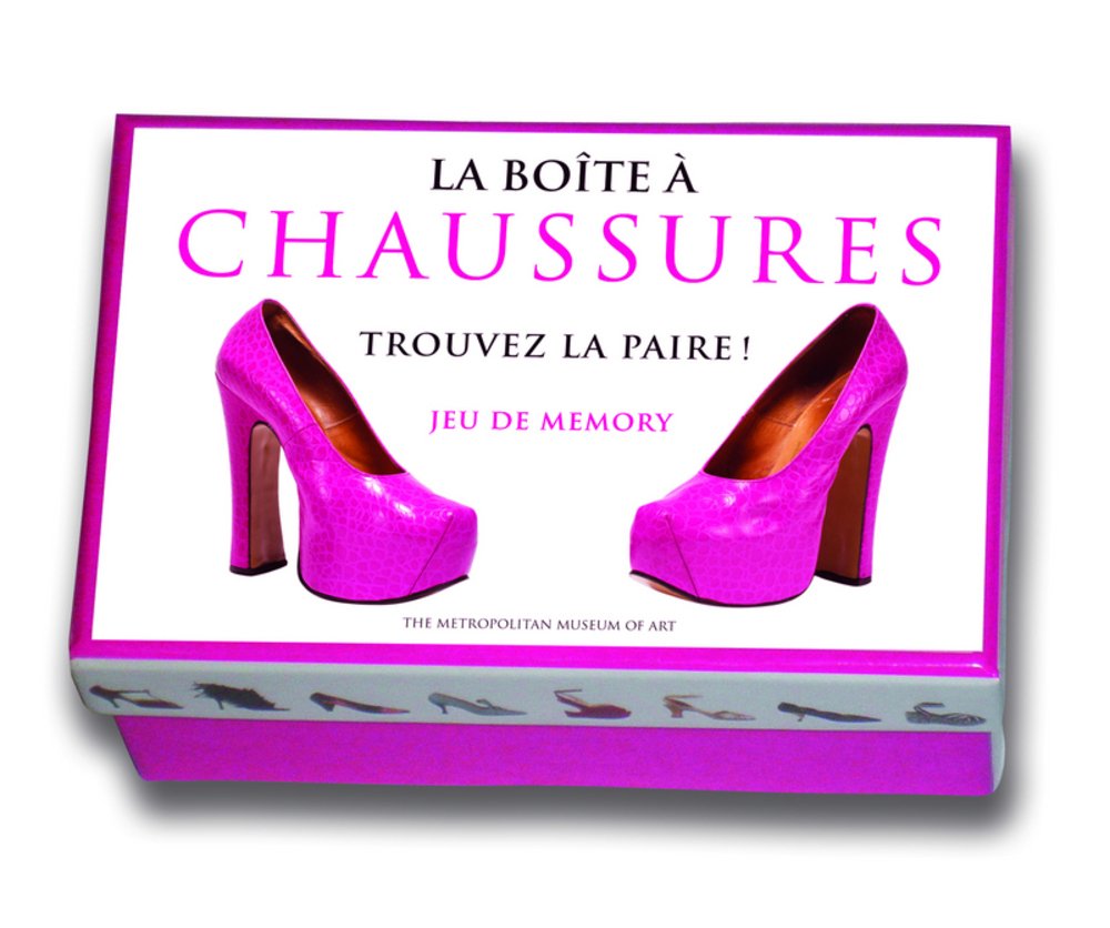 La boîte à chaussures: Trouvez la paire ! Jeu de memory book