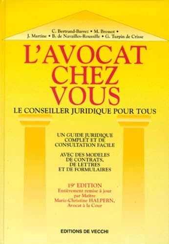 L'Avocat chez vous, 19e édition book
