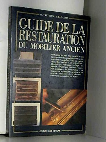 Guide de la restauration du mobilier ancien Books