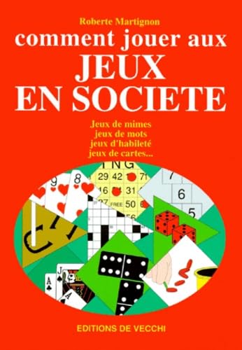 Comment jouer aux jeux en société book