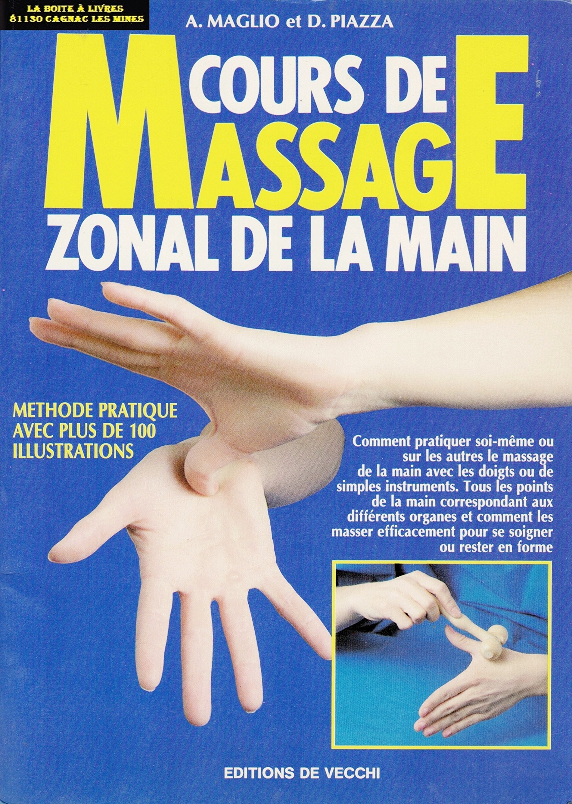 Cours de massage zonale de la main (Santé) Books