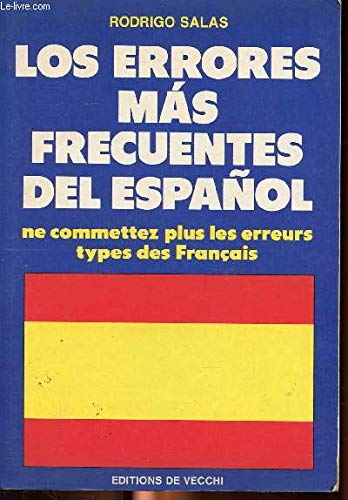 Los errores mas frecuentes del espa&~nol / ne commettez plus les erreurs types des français (Divers) Books