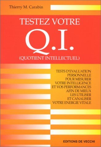 Testez votre QI (quotient intellectuel) Books