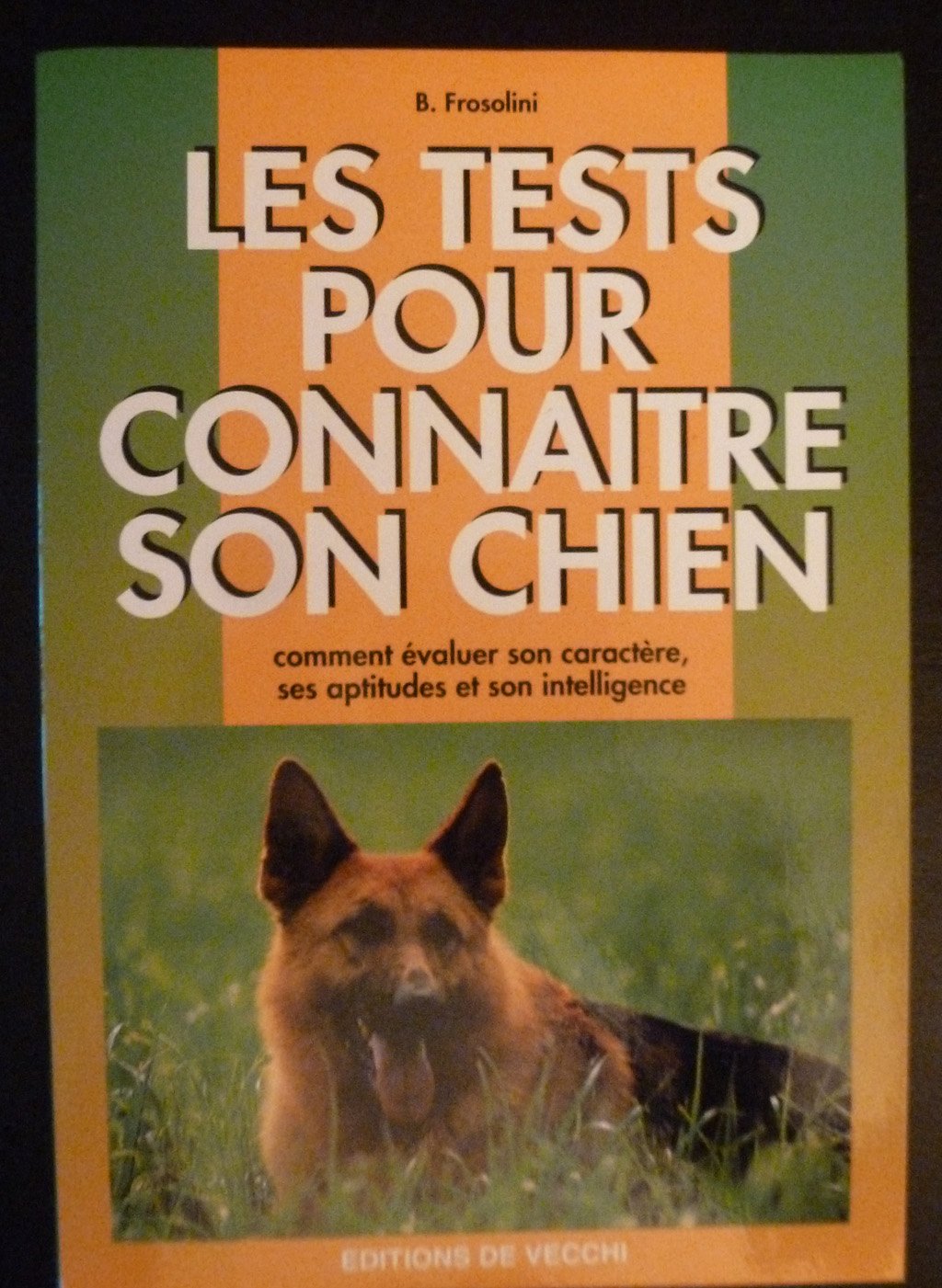 Les tests pour connaître votre chien book