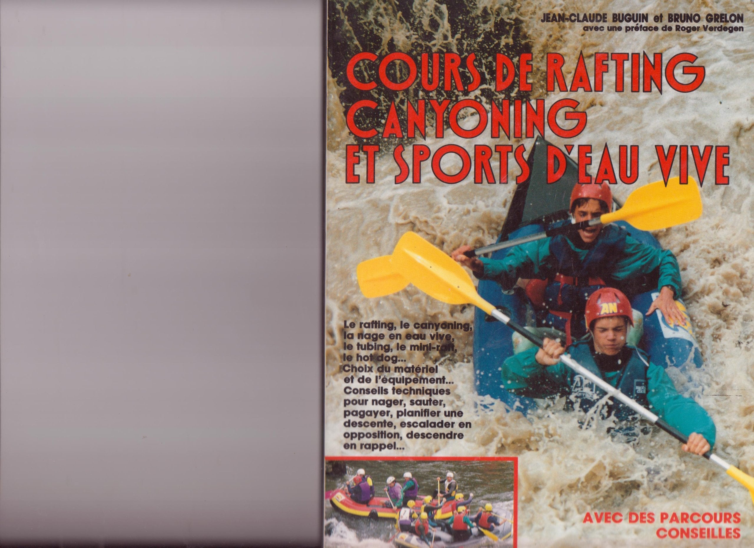 Cours de rafting, canyoning et sports d'eau vive book