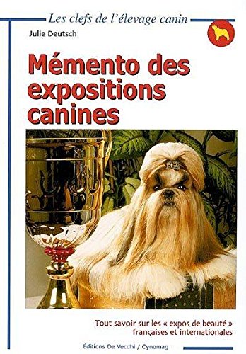Memento Des Expositions Canines Books