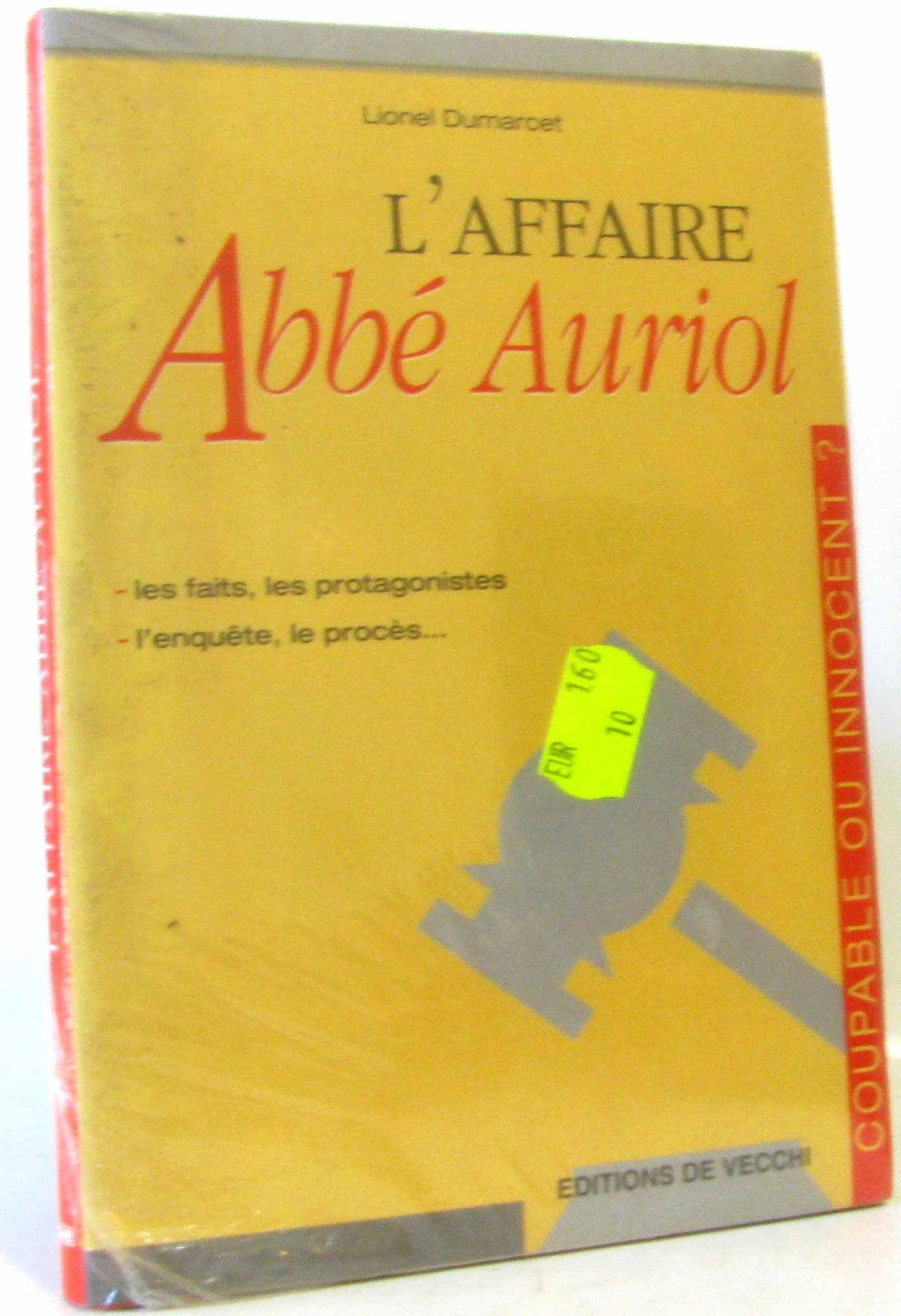 Product Image: L'Affaire Abbe Auriol