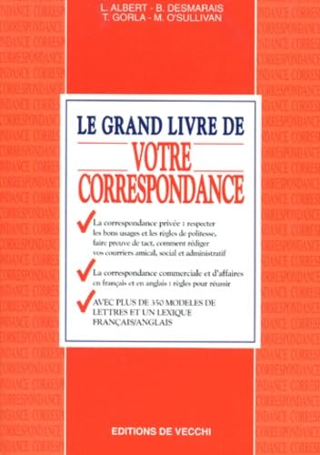 Le Grand Livre De Votre Correspondance Books
