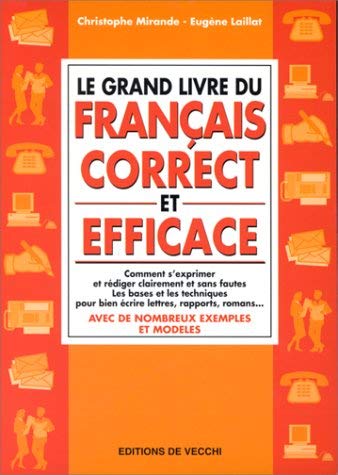Le grand livre du français correct et efficace book