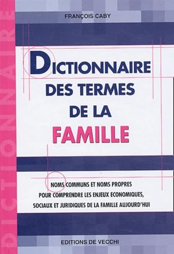 Dictionnaire des termes de la famille book