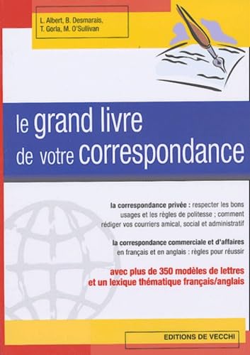 Le grand livre de votre correspondance book